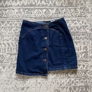 Urban Outfitters BDG Button Front Denim Skirt Size Small